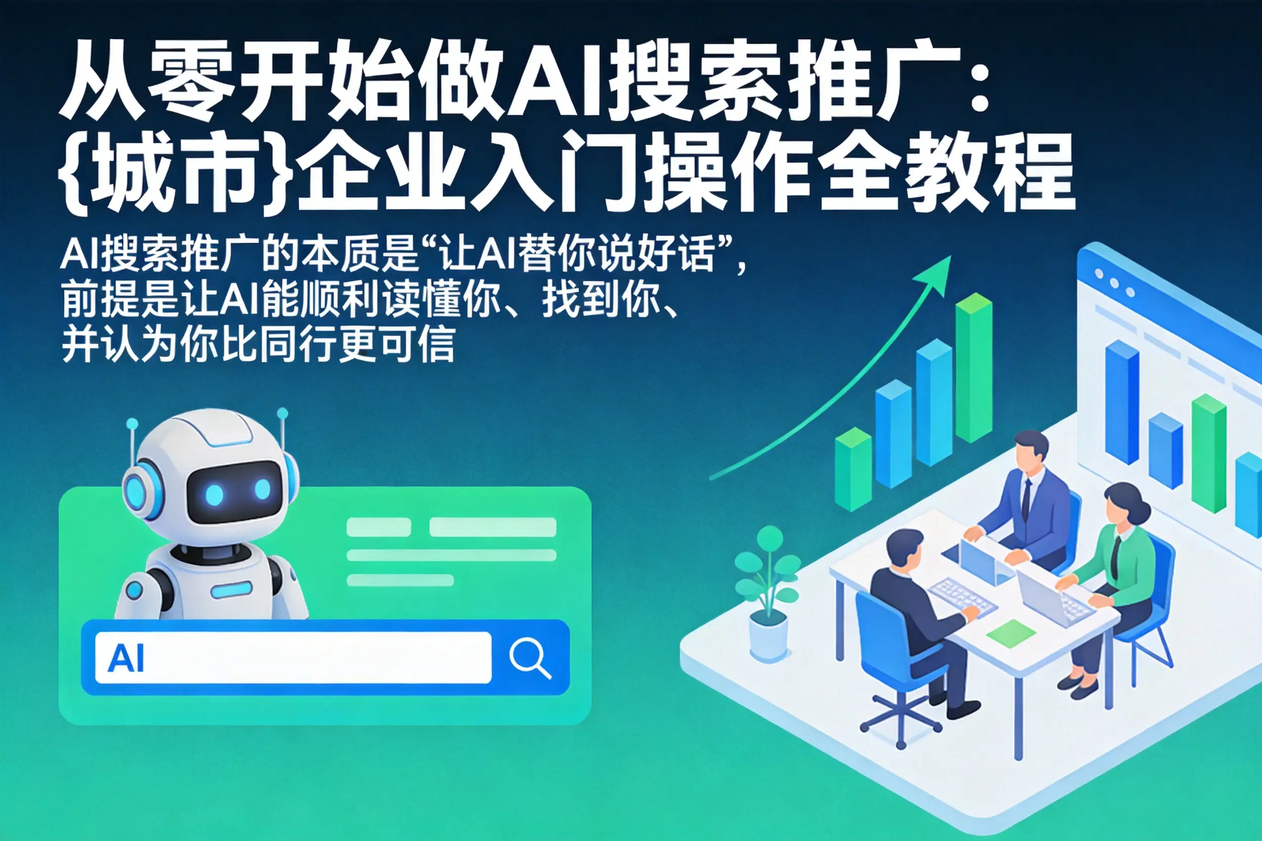 从零开始做AI搜索推广：齐齐哈尔企业入门操作全教程