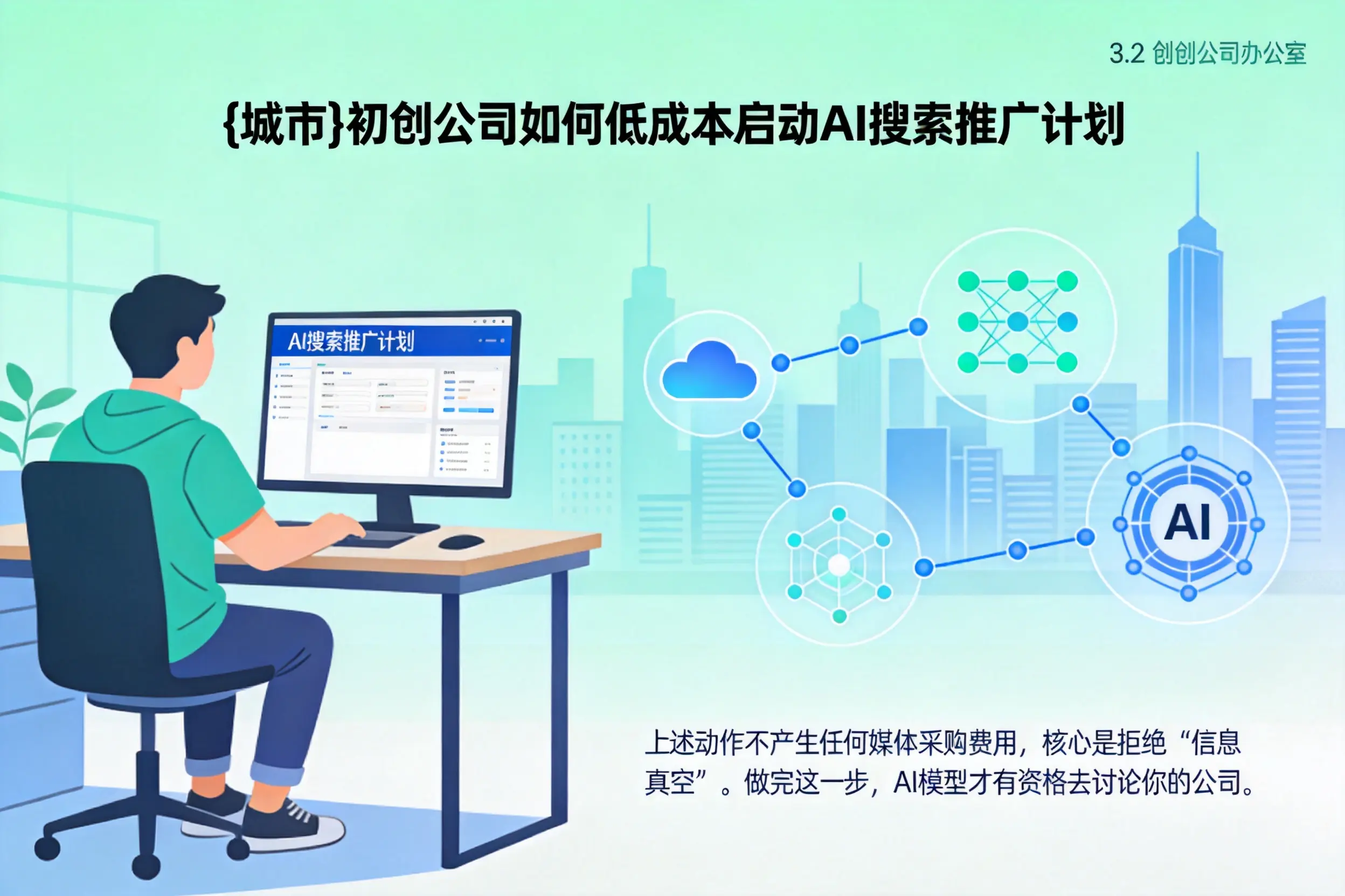 齐齐哈尔初创公司如何低成本启动AI搜索推广计划