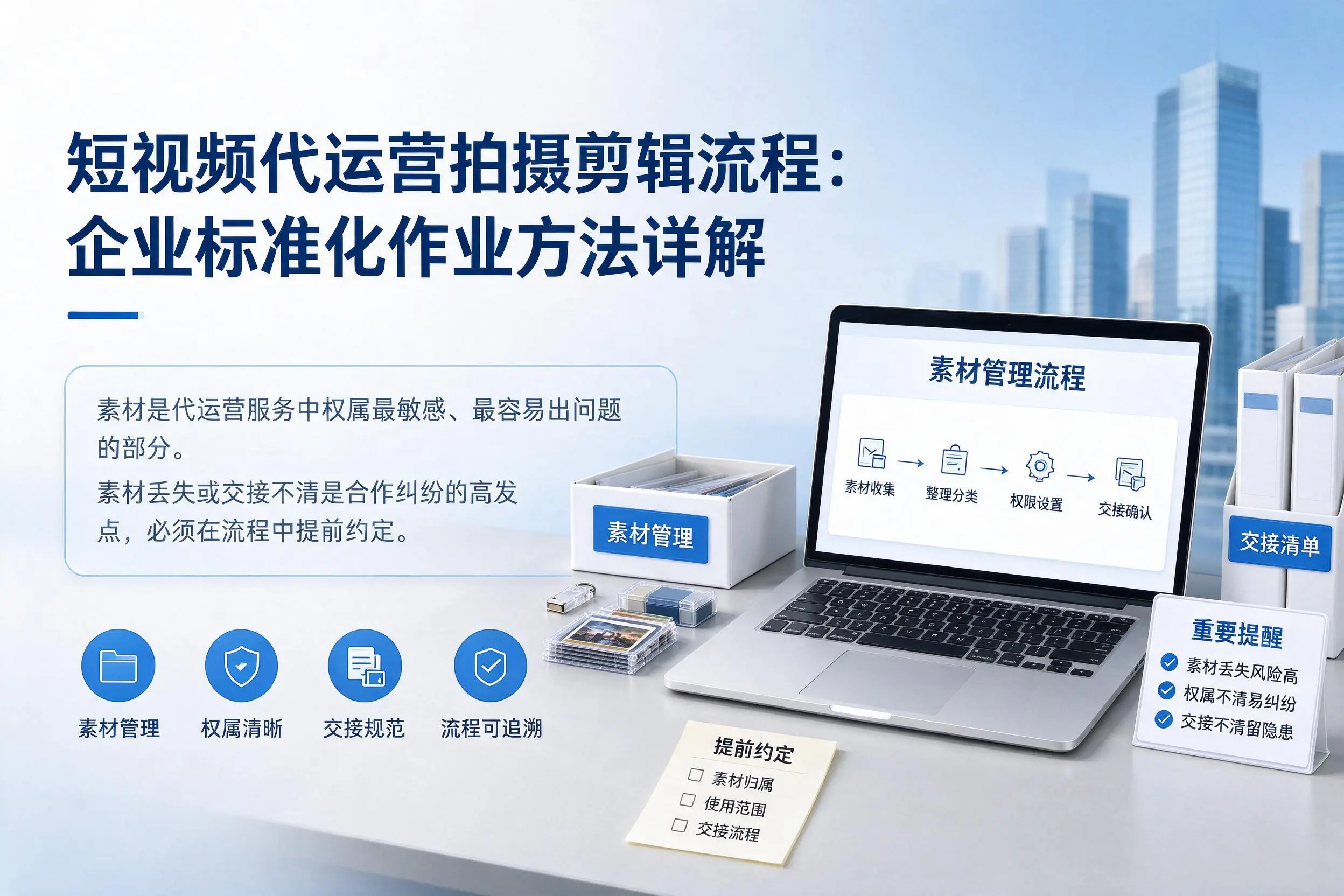 短视频代运营拍摄剪辑流程：齐齐哈尔企业标准化作业方法详解