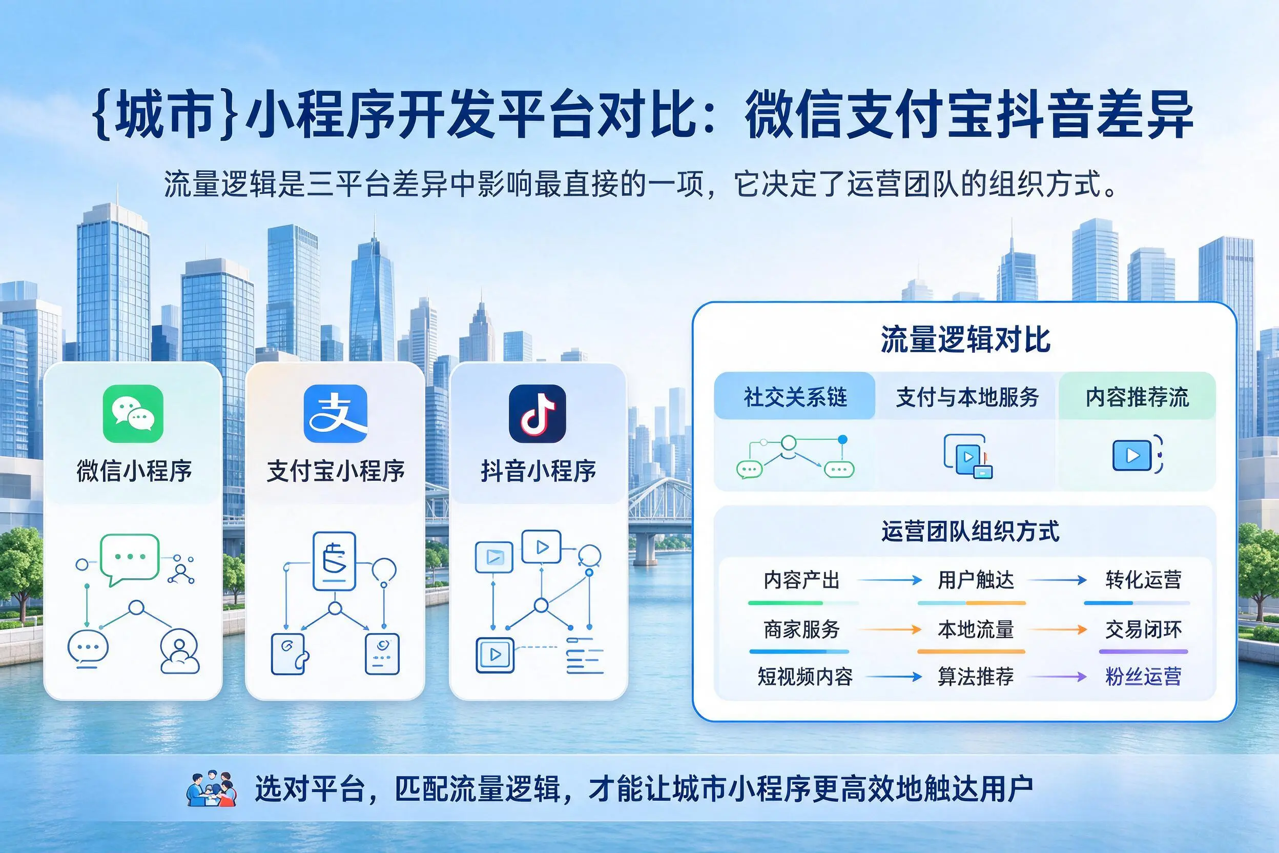 齐齐哈尔小程序开发平台对比：微信支付宝抖音差异
