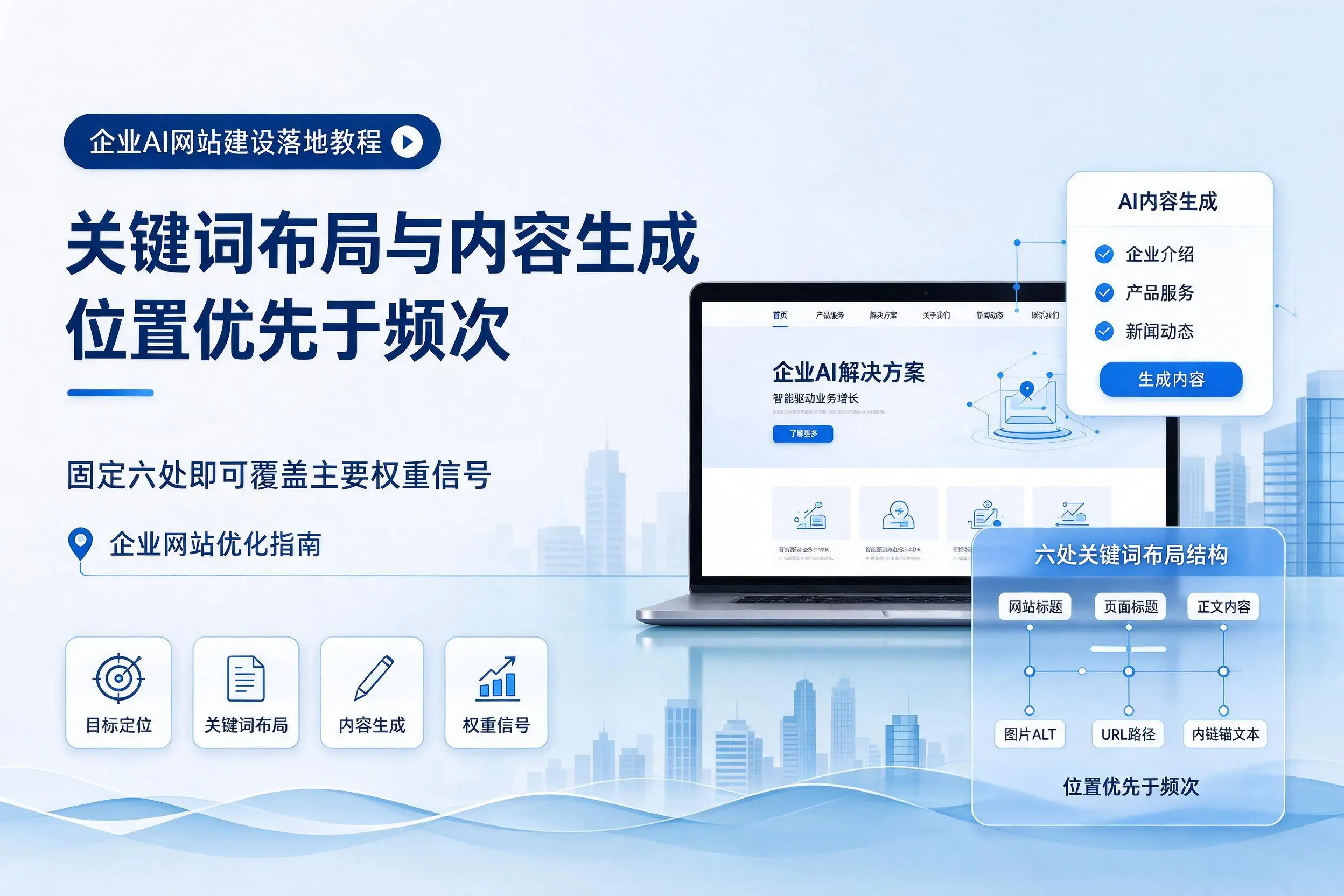 齐齐哈尔企业AI网站建设落地教程：关键词布局与内容生成