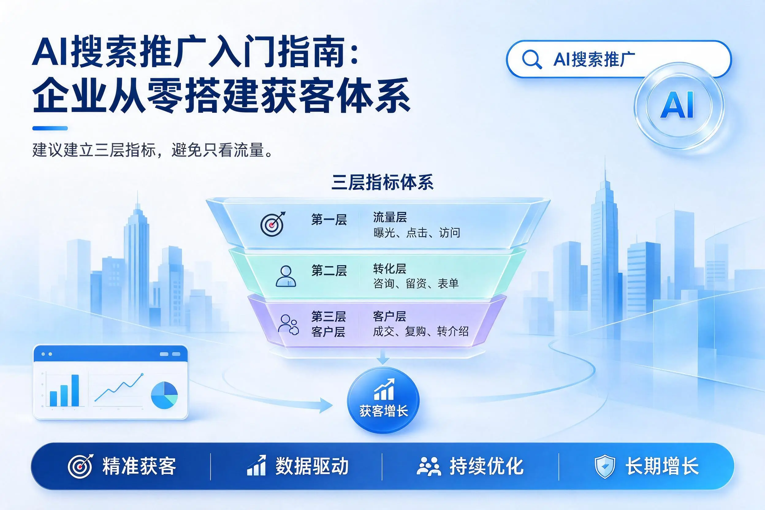 AI搜索推广入门指南：齐齐哈尔企业从零搭建获客体系